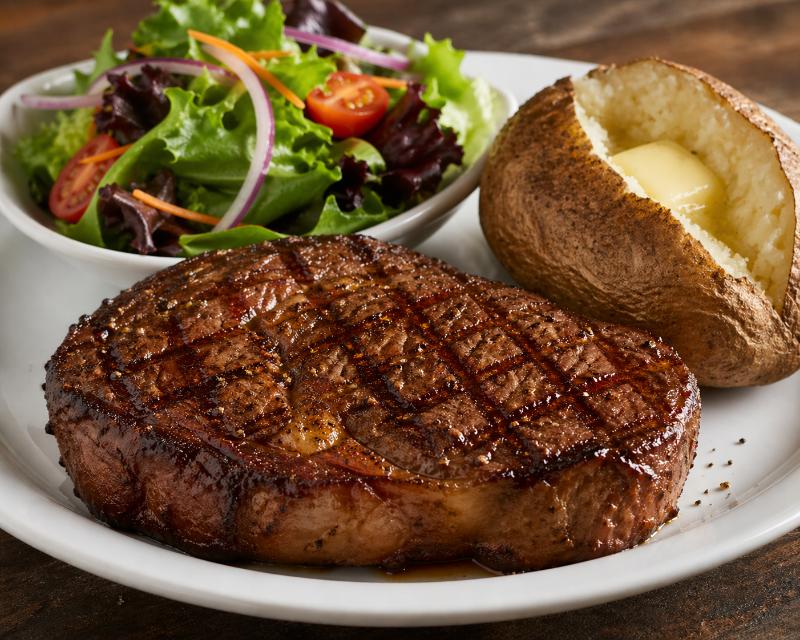 CR Steakhouse steak and appetizers